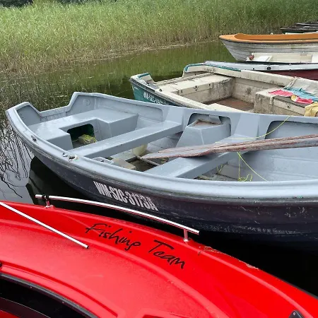 Mazury Dom Oskar Nad Jeziorem Sasek Wielki Z Jakuzzi * Szczytno (Warmian-Masurian)