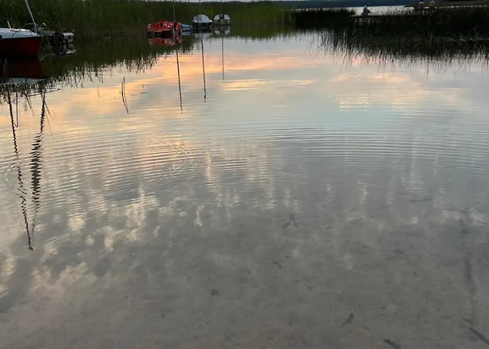 Mazury Dom Oskar Nad Jeziorem Sasek Wielki Z Jakuzzi * Szczytno (Warmian-Masurian)