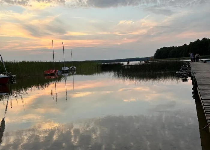 Villa Mazury Dom Oskar Nad Jeziorem Sasek Wielki Z Jakuzzi *