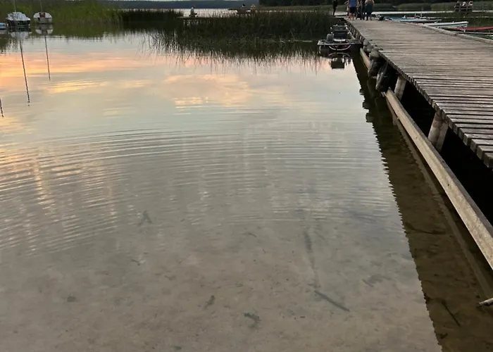 Mazury Dom Oskar Nad Jeziorem Sasek Wielki Z Jakuzzi * Szczytno (Warmian-Masurian)