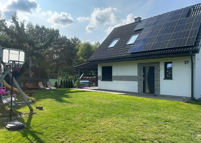 Villa Mazury Dom Oskar Nad Jeziorem Sasek Wielki Z Jakuzzi *